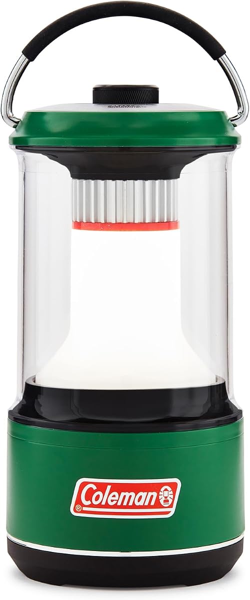 Linterna LED Coleman con protección de batería mejorada, resistente al agua, las baterías duran hasta un 25% más que otras linternas, ideal para acampar, cortes de energía, emergencias y más