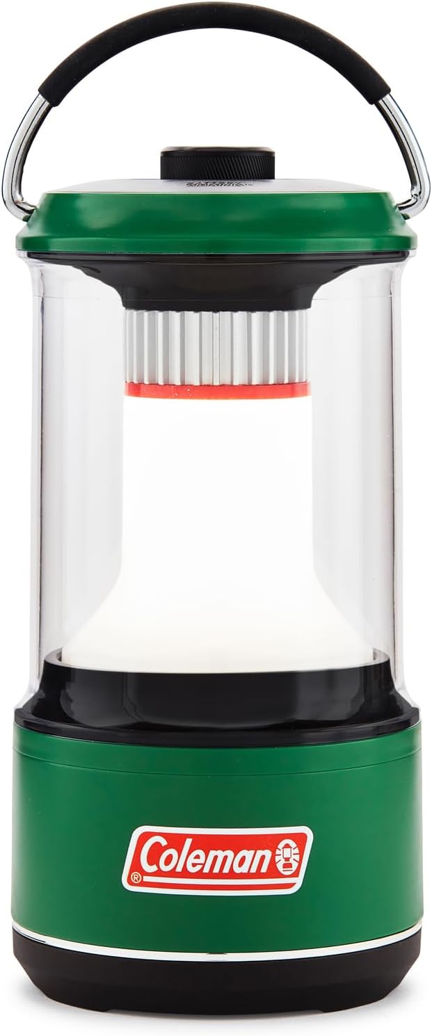 Coleman 1000L LED Lantern with Enhanced Battery Protection, Water-Resistant, Batteries Last up to 25% Longer Than Other Lanterns, Great for Camping, Power Outage, Emergencies, & More
