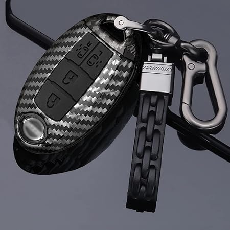 Amazon Ontto 日産 キーケース プロテクション スマート キーカバー 金属光沢 キーホルダー オシャレ 手触りいい 高級 Absプラスティック 防水 落ちにく スクラッチ防止 両側スライドドア Nissan エルグランド E52 E51 新型セレナ C27 セレナc26 セレナc25等に適用