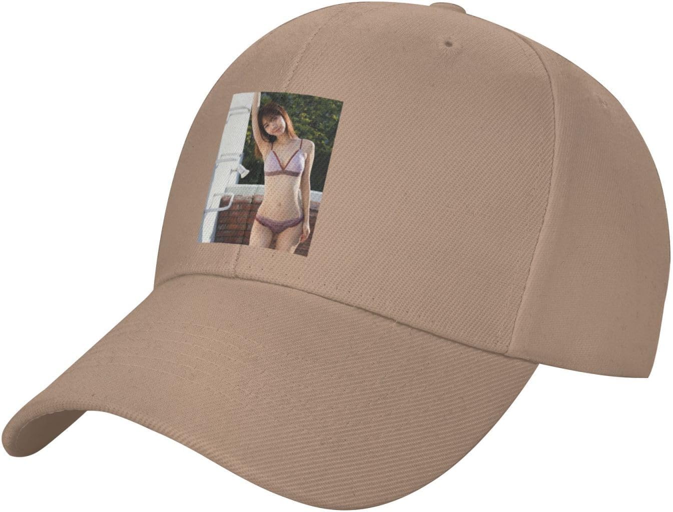 [RFSHOA] 柏木由纪 (6) 弯曲帽檐帽子 嘻哈帽 棒球帽 太阳帽 纯色 兼用 透气 速干 轻薄 野外活动 遮阳棒球帽