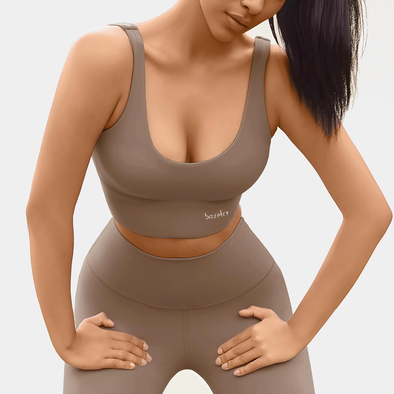 High Impact Sports Bra for Women - Padded Seamless Support Bra for Yoga Gym Workout Fitness -High Support Running Bra
