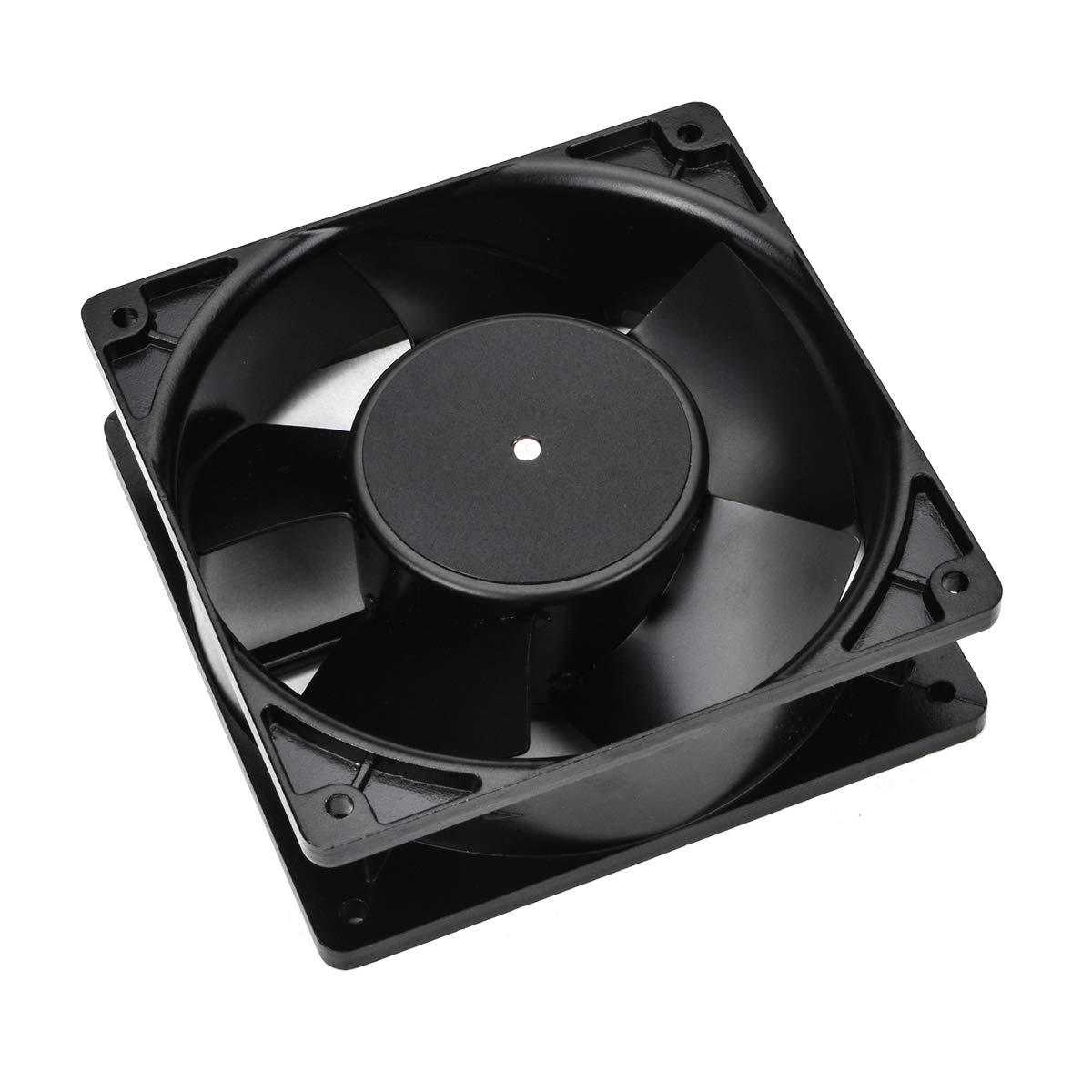 AC axial Fan 4E-230BW, All Metal, high Wind, high air Pressure Cooling Fan,220V AC 120mm by 120mm by 38mm High Speed