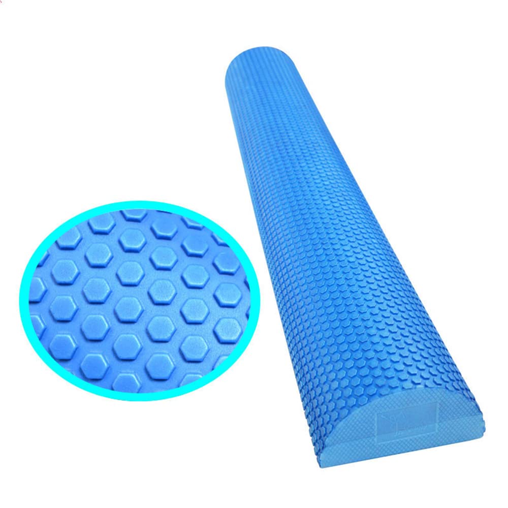 Rullo Semicircolare in Schiuma Eva per Yoga Pilates Attrezzature per Il Fitness Balance Pad Blocchi Yoga con Massaggio A Virgola Mobile