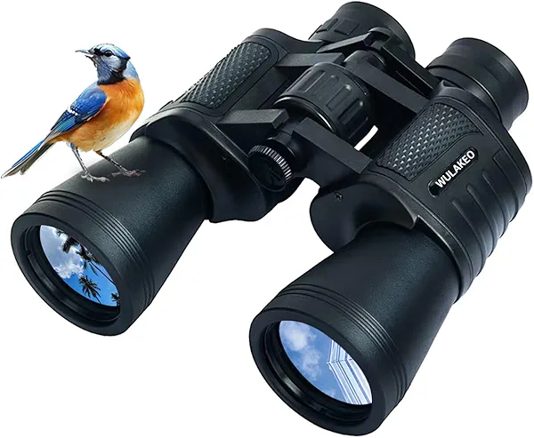 30x50 High Powered Binoculars for Adults, Waterproof Compact Binoculars with Low Light Vision for Bird Watching Hunting Football Games Travel Stargazing Cruise with Carrying Bag