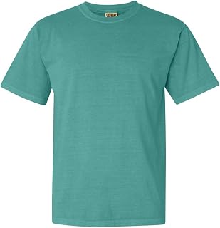 Comfort Colors 6.1 oz. Ringspun Garment-Dyed T-Shirt (C1717) Seafoam Blue, S