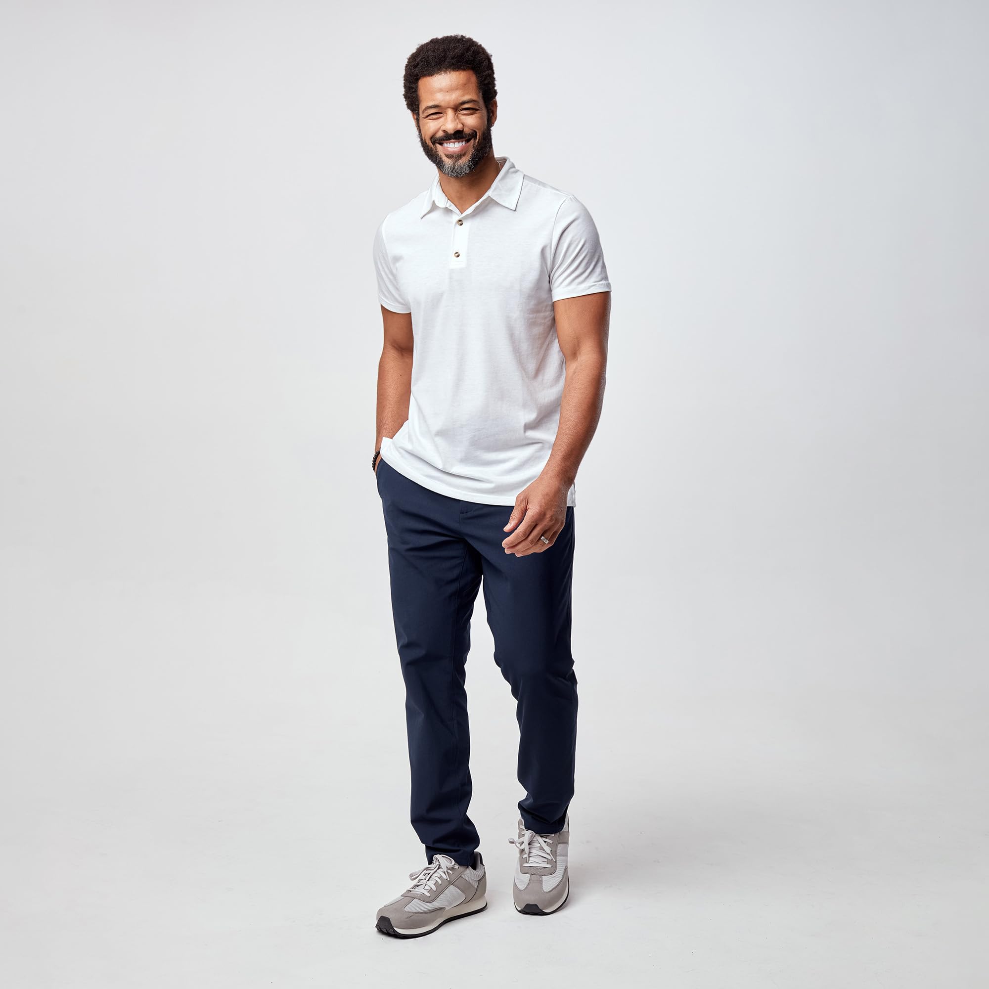 Fresh Clean Threads Variety Pack Poloshirt für Herren – weiches und passgenaues Herren-Poloshirt – weiche Baumwoll-Polyester-Mischung, vorgeschrumpft, Premium-Poloshirt