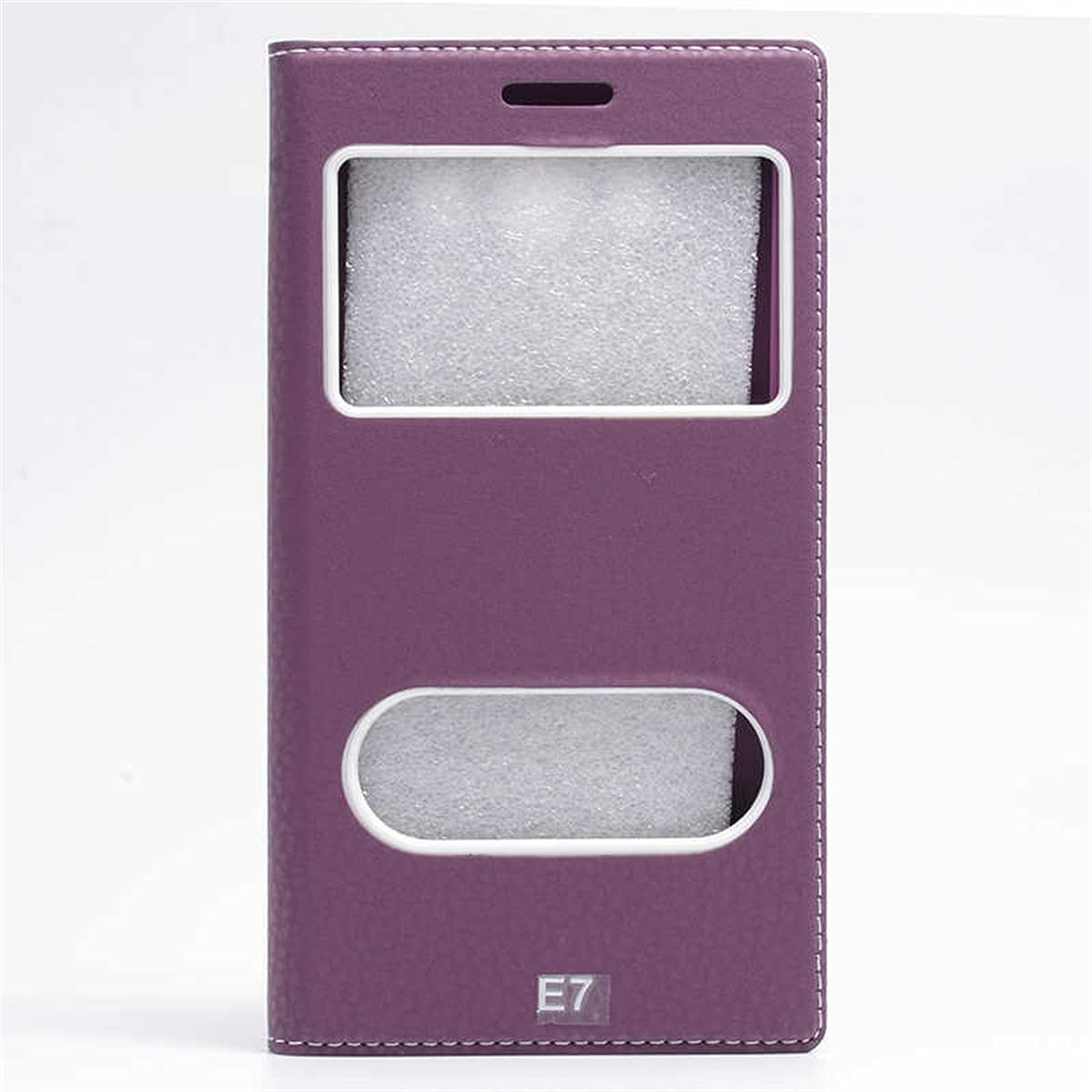 Zore 7432 Galaxy E7 ile Uyumlu Kılıf, Dolce Case, Mor