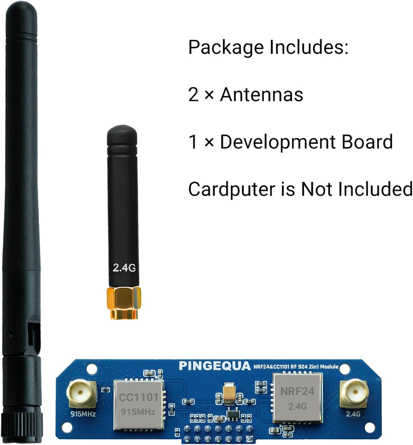 Hydra RF Cap 924 Pro Module for M5Stack Cardputer ADV | 915MHz & 2.4GHz Dual-Band Expansion Board | Optimized Power Stability