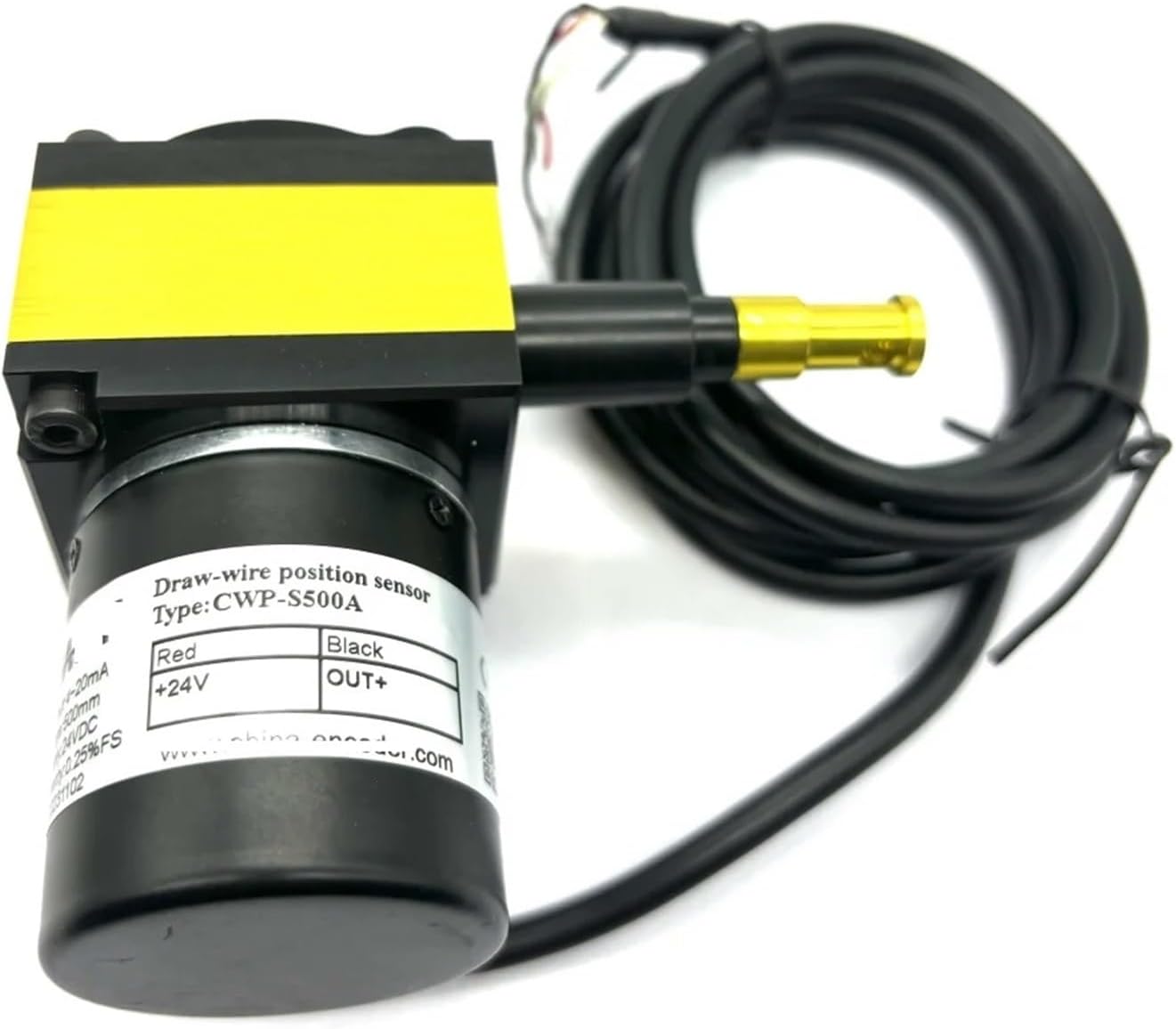 Linear Sensor 500/1000/1500/2000mm 4-20mA Out Put Draw Wire Encoder 0-5V 0-10V Potentiometer CWP Series(1500mm)