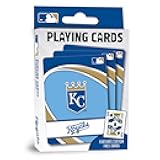 MasterPieces Officially Licensed MLB Kansas City Royals Playing Cards - 54 Card Deck for Adults