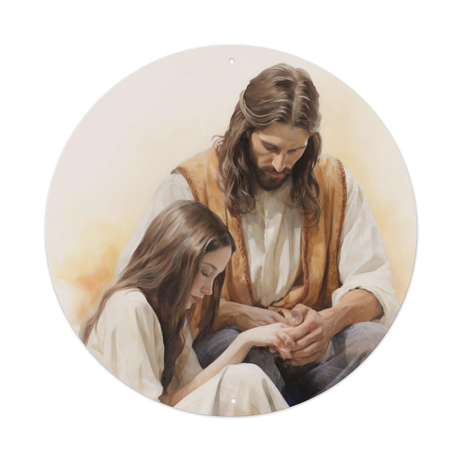 The Great Saviour Jesus Religious Metal Tin Sign