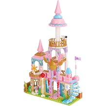Princess Castle Building Blocks Toy, Girl Fantasy House Building Blocks Architecture Sets Birthday for Kids Age 8+ Starlight Castle