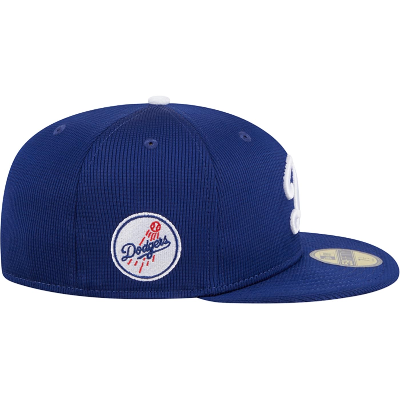 New Era LA Los Angeles Dodgers 59FIFYT 2025 Schlagübung Authentic Collection Fitted Cap