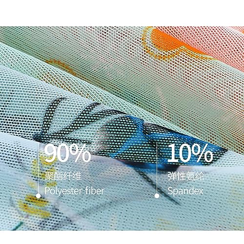 Letuwj Ultra-thin Printed Ice Silk Men's Underwear Boxer Briefs Summer3