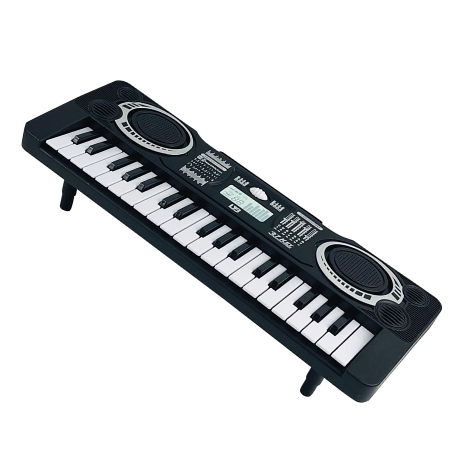 Giocattolo per Pianoforte Musicale Elettronico Portatile per Bambini Materiale ABS Multifunzionale Educativo (25 tasti (con spartito musicale))