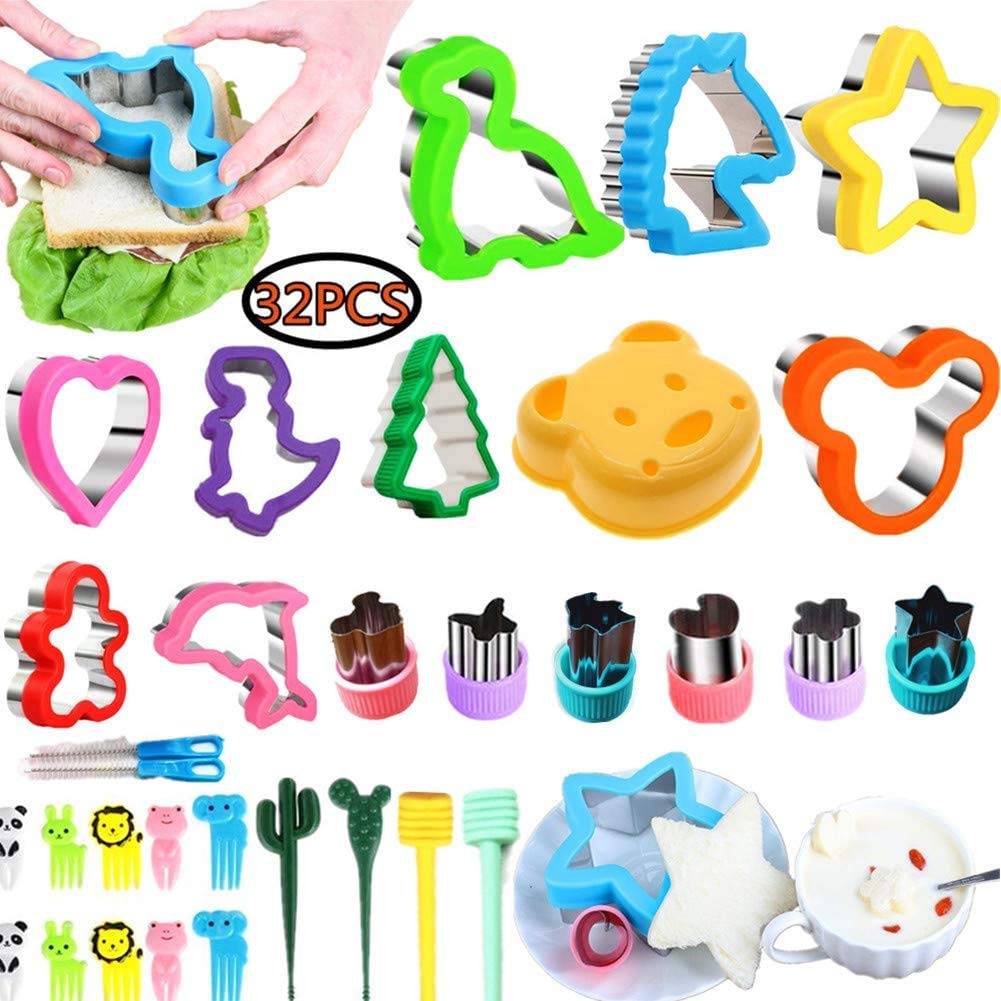 Nifogo Cookie Cutters Shapes Cookie Mold Biscuit Cutters, Stainless Steel Sandwich Cutter for