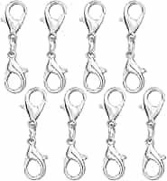 4 Chiusure A Doppia Testa A Moschettone - Per Braccialetti, Collane Fai Da Te, Prolunghe Catena Gioielli - Foto 4