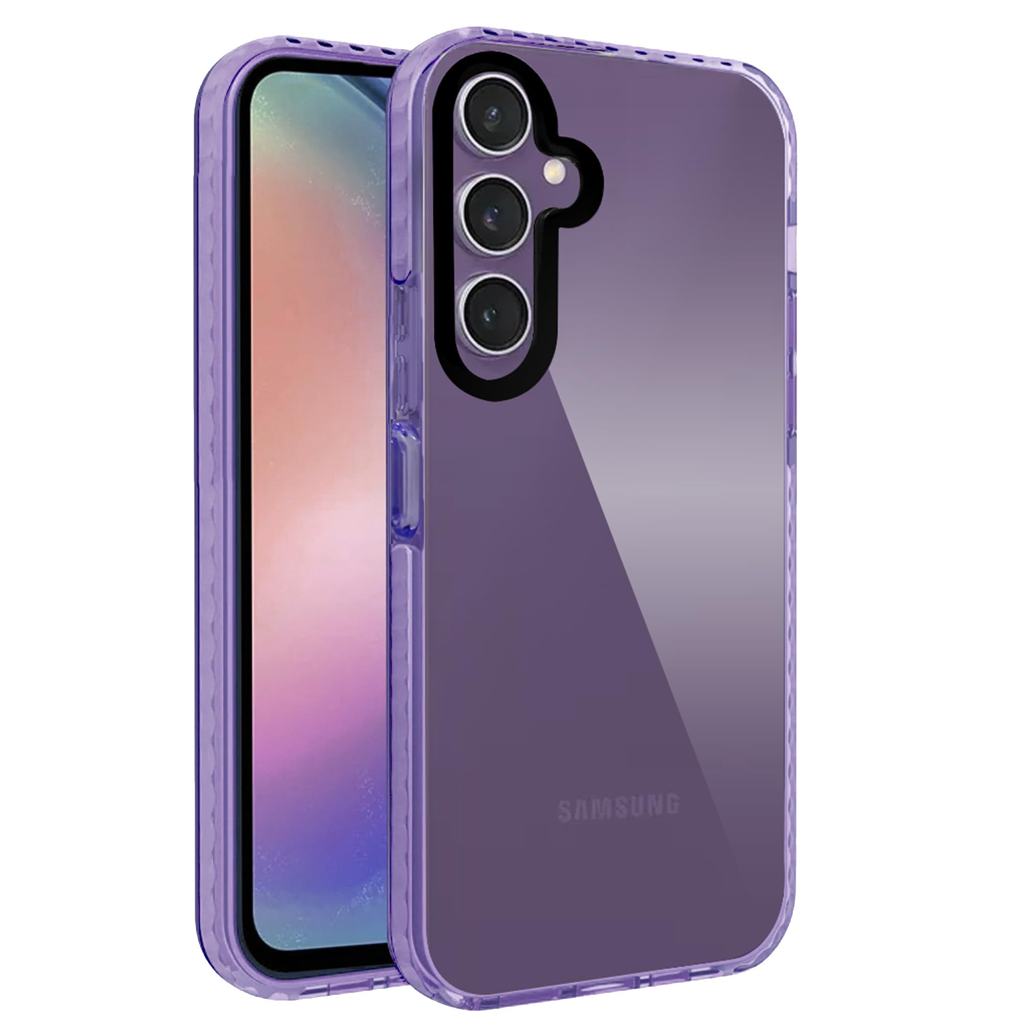 A rtistque Ultra Stylish Back Cover Case for Samsung Galaxy S23 FE 5G | Premium Shockproof TPU | Protective Design | Samsung S23 FE Bumper Back Cover - Purple (B0D5YCVZXS) Amazon Price History, Amazon Price Tracker