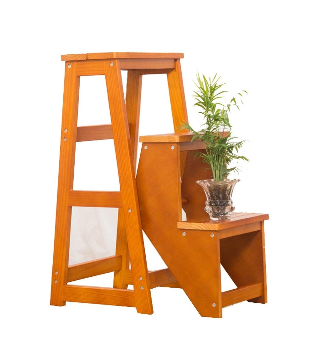 Tabouret d'échelle pliant à 3 marches CHEWYNP en 4 couleurs