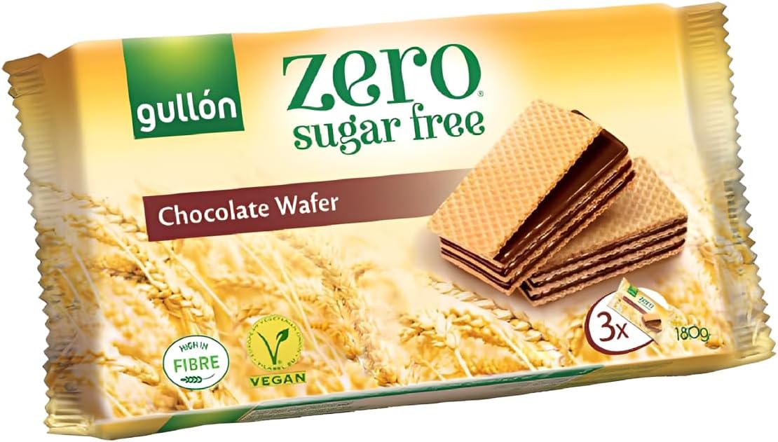 Sugar Free Wafer Chocolate Flavor 180g