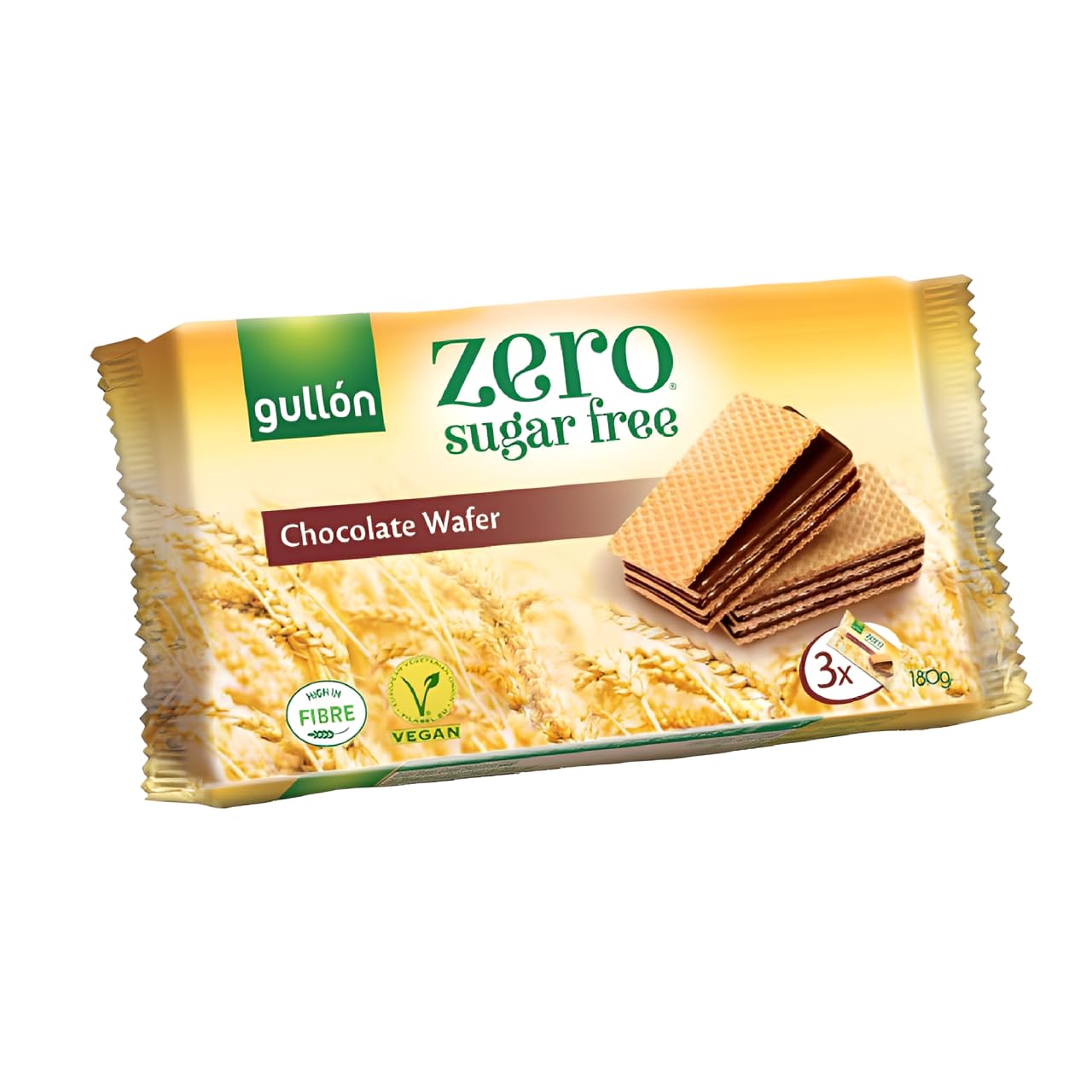 Gullon Sugar Free Wafer Chocolate Flavor 180g