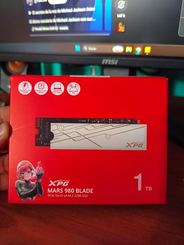 XPG Mars 980 Blade 1TB PCIe Gen5 x4 M.2 2280 Solid State Drive