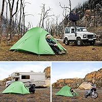 Naturehike Cloud Up Base Zelt 2 Person Leichtes Campingzelt, Einfacher Aufbau Winddicht & Wasserdichtes Kuppelzelt für Outdoor Reisen Trekking(Base/Grün) – Ansicht 7