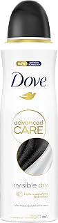 Dove Advanced Care Invisible Dry Anti-perspirant Deodorant Spray with Triple Moisturising technology aerosol for 72 hours of protection 200 ml