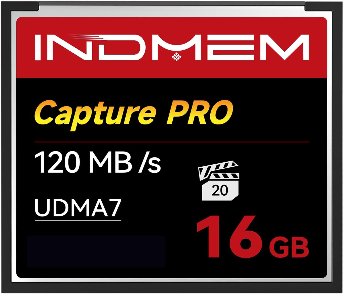 CF Card 16GB Memory Card High Speed UDMA Camera Cards (Black-16GB) | Designed for Photographers & Videographers
