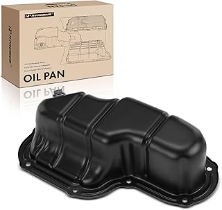 A-Premium Lower Engine Oil Pan Sump with Drain Plug Compatible with Nissan Frontier 2005-2019 Pathfinder 2005-2012 Xterra 2005-2015 NV1500 NV2500 NV3500 Suzuki Equator 4.0L
