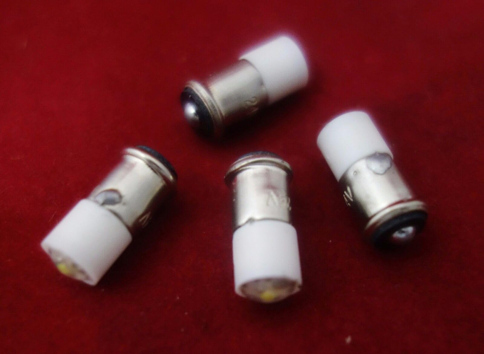 Generic 5PCS BA6S Mini LED BULB 12V AC/DC White COLOR