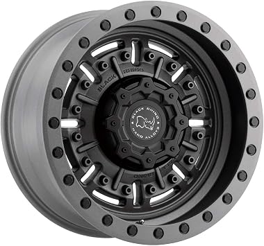 Black Rhino Abrams 20x9.5 6x5.5" +2mm Gunmetal Wheel Rim 20" Inch 2095ABR026140G12