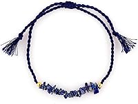 Vista 15 de TGH Pulsera Trenzada de Gemas Naturales Sin Cortar en Chip para Hombres y Mujeres – Pulsera de Cristal Curativo Hecha a Mano Ajustable – Joyería