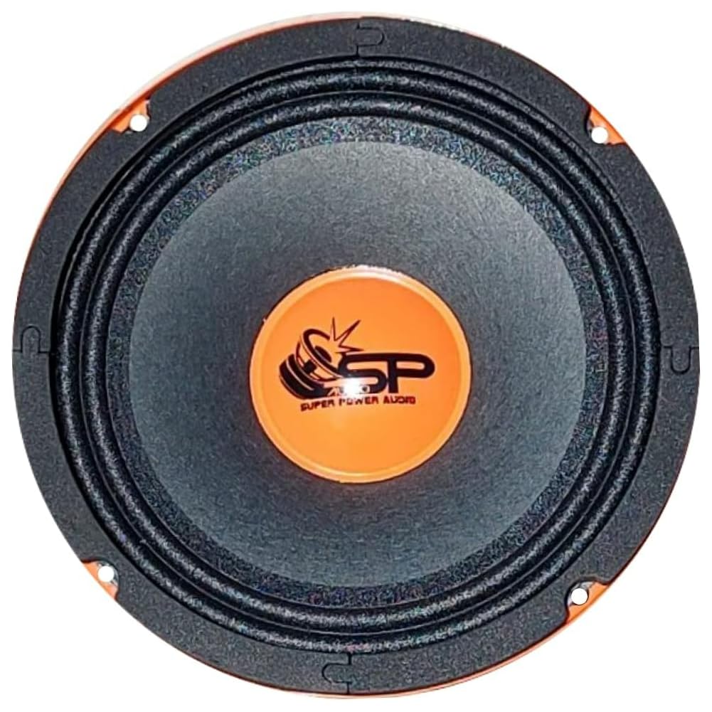 KIT SET PER SP AUDIO SP6.5CM 2 midrange da 16,5 cm 165 mm 6,5" di diametro, 120 watt rms 250 watt max, impedenza 4 ohm, sensibilità 96 db, per auto, a coppia + accessori omaggio