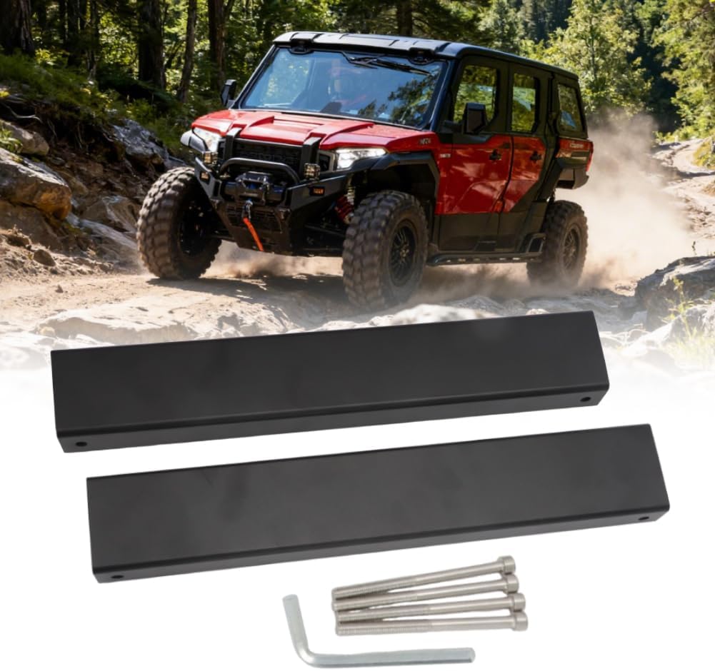 AUTOVIC Upgraded Stainless Steel Seat Riser Kit Pair Raise Seat 2-1/2 in with Screws Gaskets for Polaris Xpedition UTV