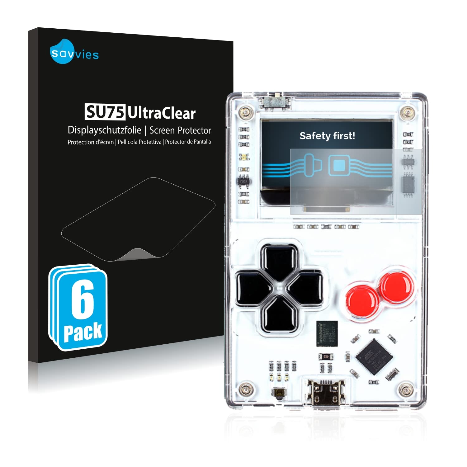 Amazon.com: savvies Screen Protector Compatible with Arduboy FX