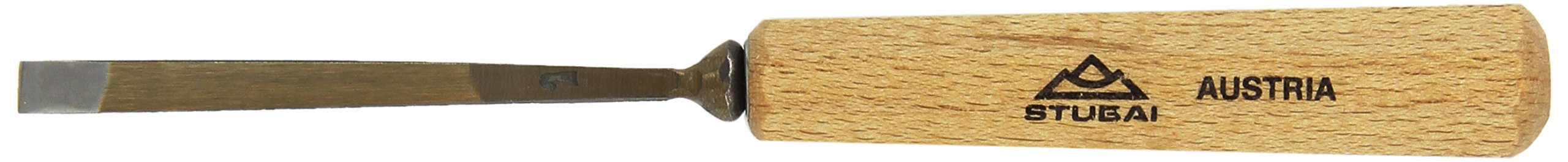 Cincel para madera 6 mm Stubai 520106 de acero templado para carpintería