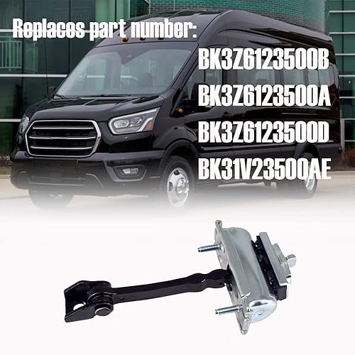 Miniatura 3 de Correa de tope de puerta delantera izquierda o derecha para Transit 2015-2020 sustituye a BK3Z6123500D BK3Z6123500B