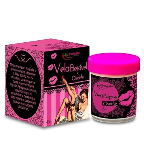 VELA BEIJÁVEL HOT CHICLETE