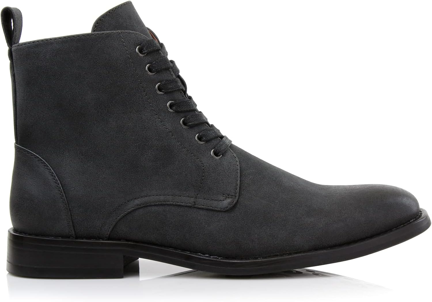 Polar Fox Men's Ankle Dress Boots | Lace-up Casual Fashion Boot Collection | Cap Toe & Plain Toe Styles |