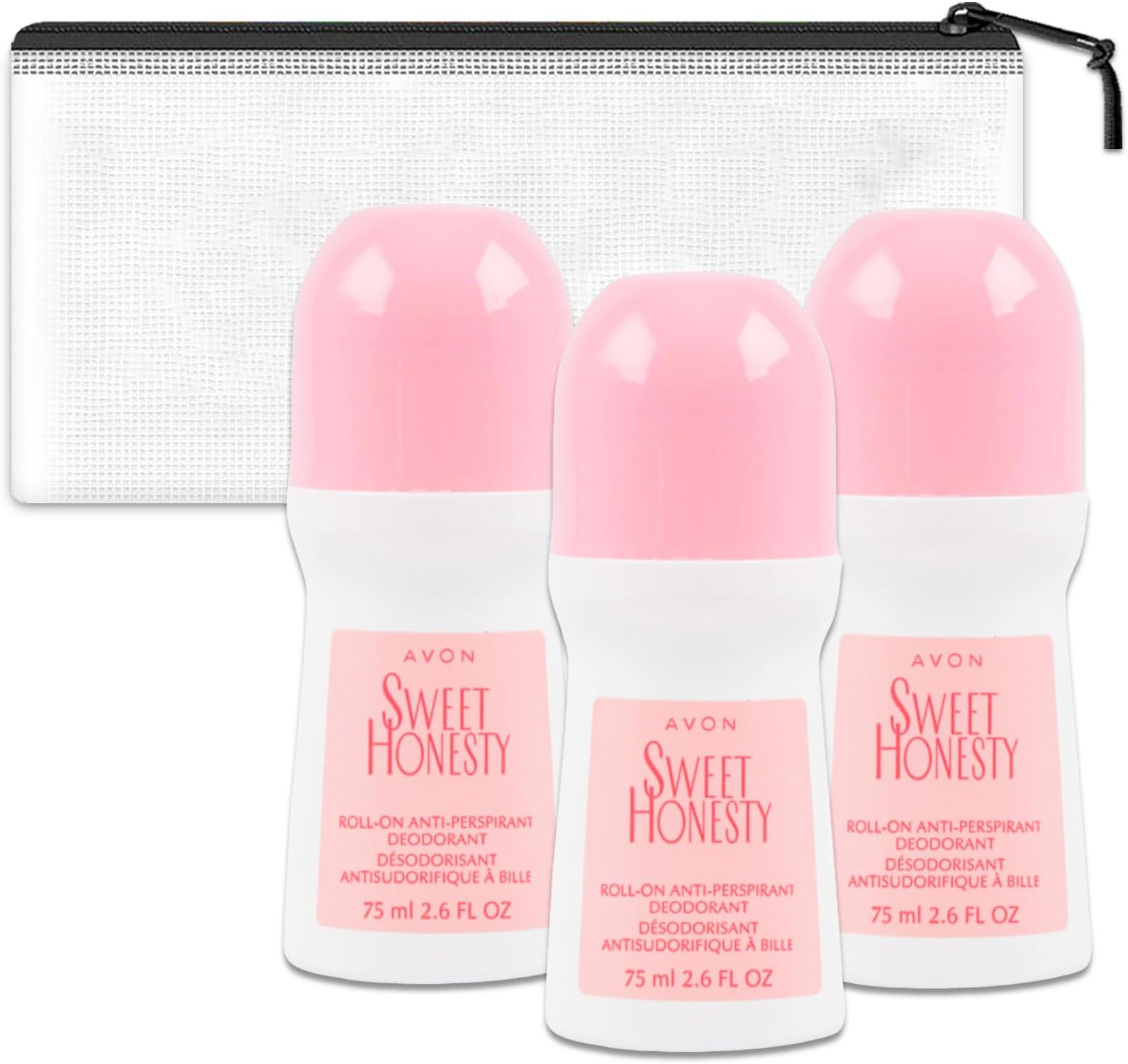 Avon Sweet Honesty RollOn Deodorant for Women Travel Pack