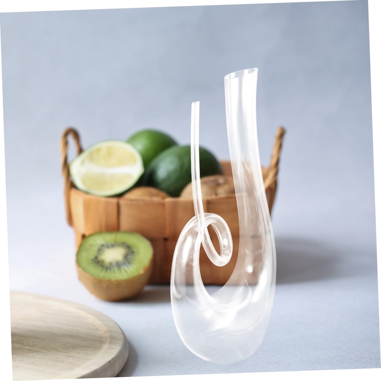 Garneck Set Decanter Per Vino in Cristallo Da 1300 Ml Aeratore Automatico Per Vino Per Bar Ristoranti E Casa