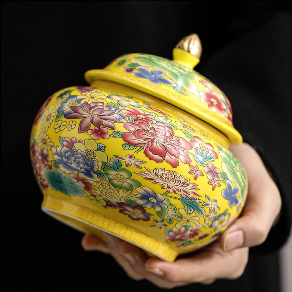 Ceramiczny dzbanek na herbatę Kreatywny emaliowany czajniczek, ceramiczny zapieczętowany dzbanek, chiński zestaw do herbaty, pojedynczy dzbanek/podwójny dzbanek, zestaw pudełek na prezent Herbata