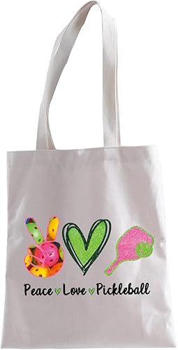 XYANFA Bolsa de cosméticos Pickleball - Multicolor, grande - Regalo para mujer - Impermeable, ligera, portátil