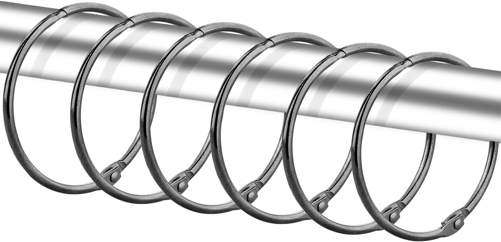 Black Nickel Shower Curtain Rings