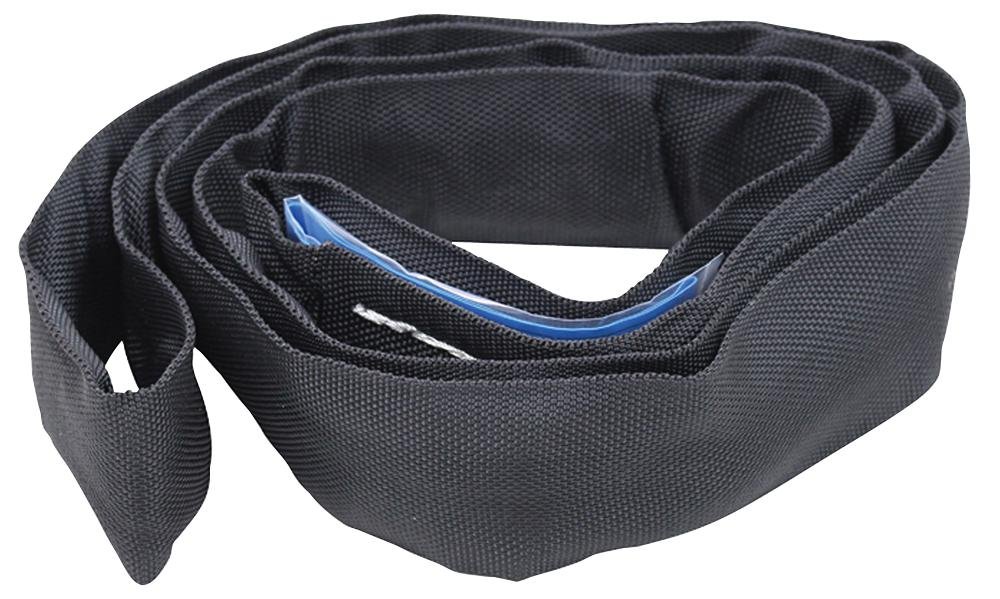 Eser01-02Z - Eslinga redonda negra, 1T 1M | Soporte/soporta audio visual, 1 unidad
