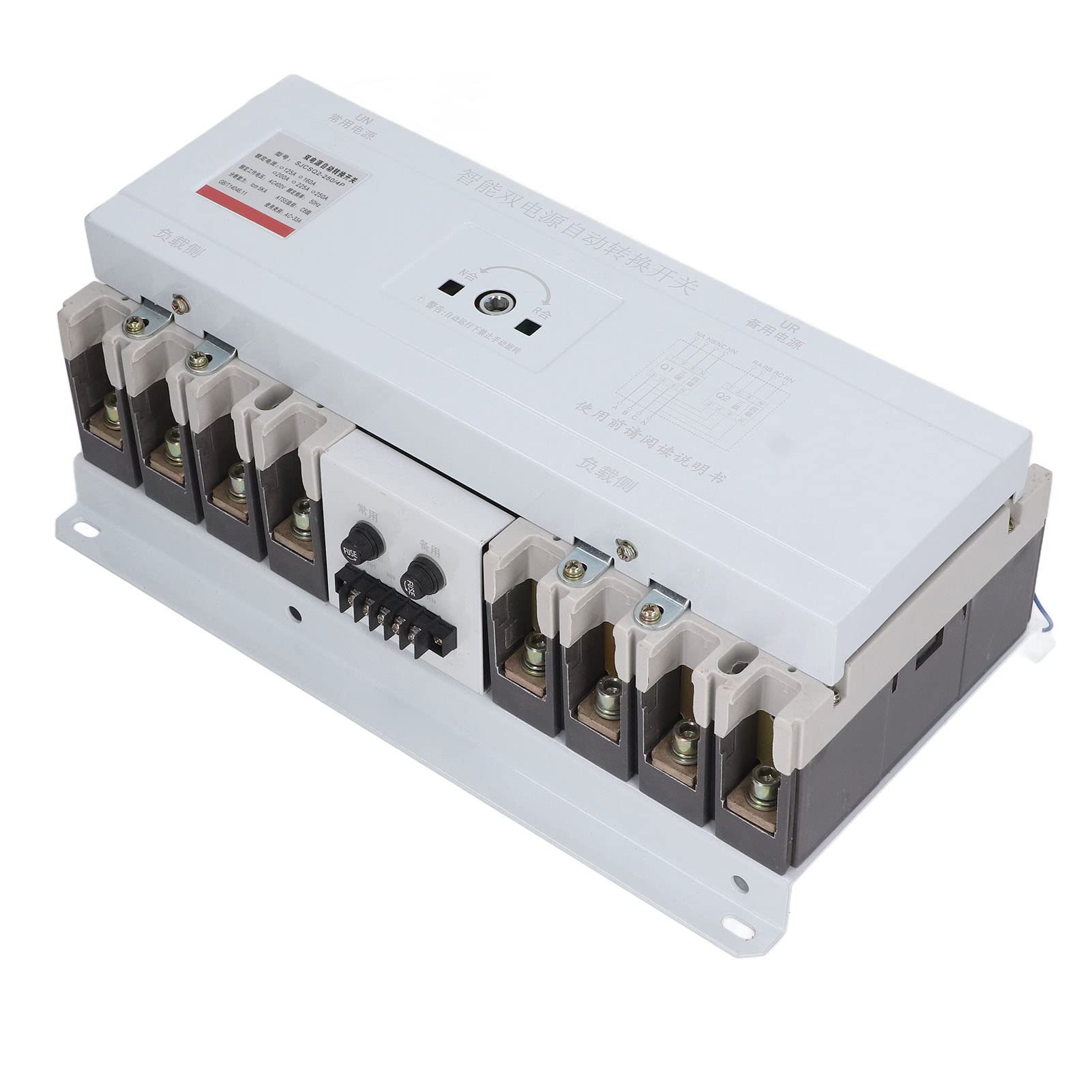 Interruttore di Trasferimento Automatico a Doppia Potenza AC 400V 250A 2 in 1 Controller per la Casa