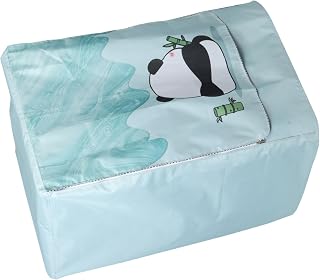 OSALADI Cubierta de lavadora de tambor cubiertas de lavadora cubiertas de arandela para la parte superior tapa superior lavadora funda para lavadora impermeable poliéster Light Green