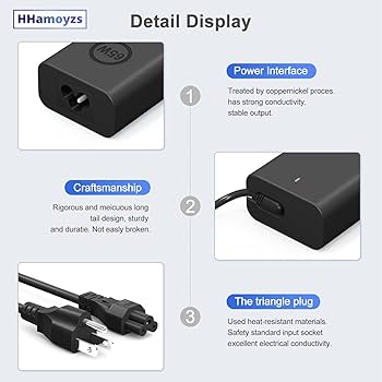 Amazon.com: HHamoyzs 65w 60w Laptop Charger USB C Compatible with