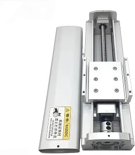 Linear Module Table 8" /200mm Stroke Slide Rail Guide 1605 Ball Screw Fully Enclosed Linear Stage Actuator Motion Axis Waterproof Dustproof Electric with Nema23 / Nema34 Stepper Motor Bracket